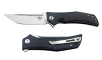 Bestech Knives Scimitar G10 Linerlock Black 05A1 by Bestech Knives